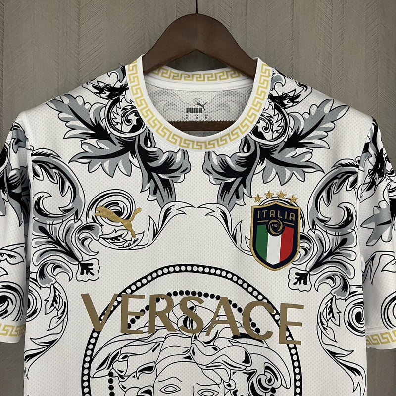 Camisa Versace x Itália | 23/24 Torcedor Puma - Branca