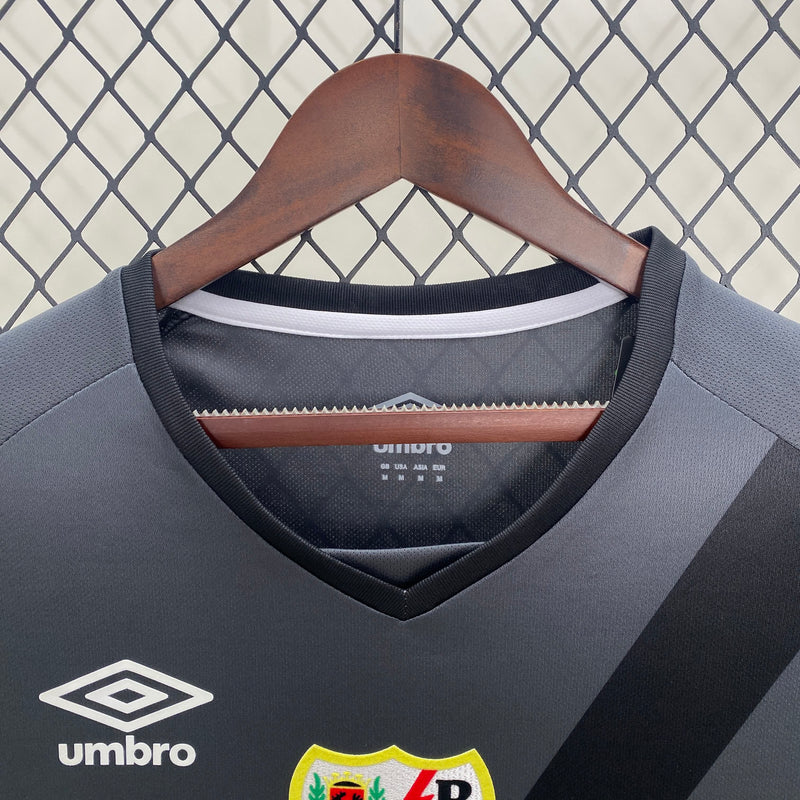 Camisa III Rayo Vallecano | 24/25 Torcedor Umbro - Cinza e Preta