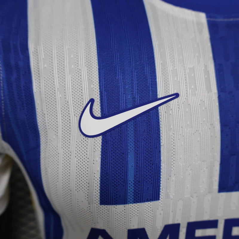 Camisa I Brighton | 24/25 Modelo Jogador Nike - Branca e Azul