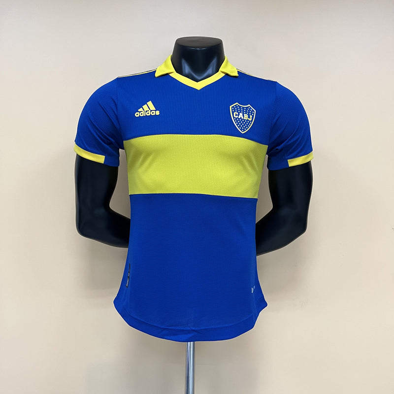 Camisa I Boca Juniors | 22/23 Modelo Jogador Adidas - Azul e Amarela