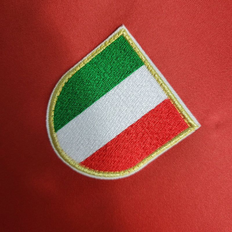 Camisa I Roma Retrô | 01/02  Kappa - Vermelha e Amarela