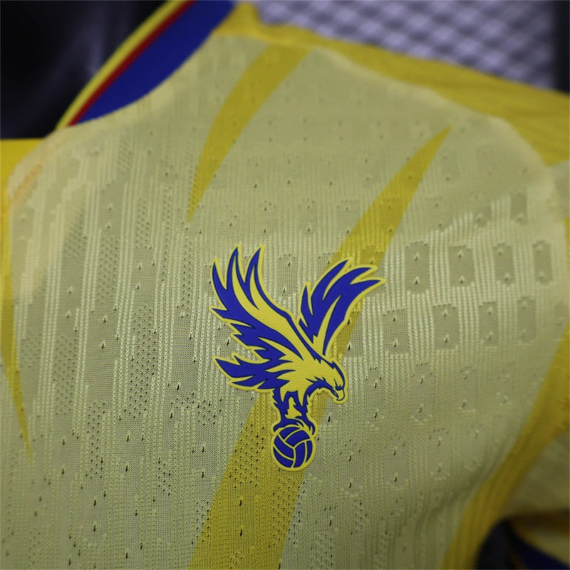 Camisa II Crystal Palace| 24/25 Modelo Jogador Macron - Amarela e Azul