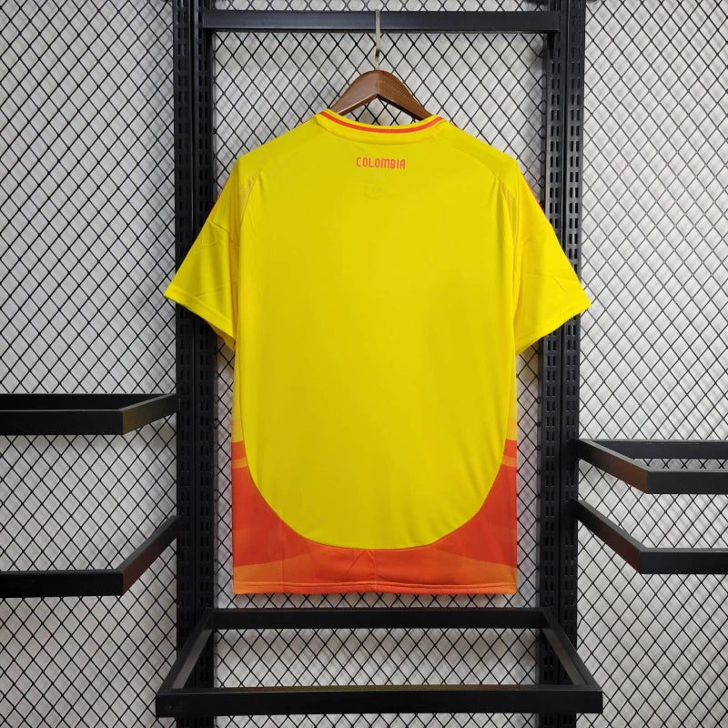 Camisa I Colômbia | 2024 Torcedor Adidas - Amarela e Laranja