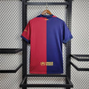 Camisa I Barcelona | 24/25 Torcedor Nike - Azul e Vermelha (Coldplay)