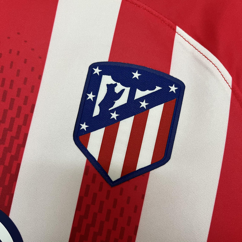 Camisa I Atlético de Madrid | 23/24 Torcedor Nike - Vermelha e Branca
