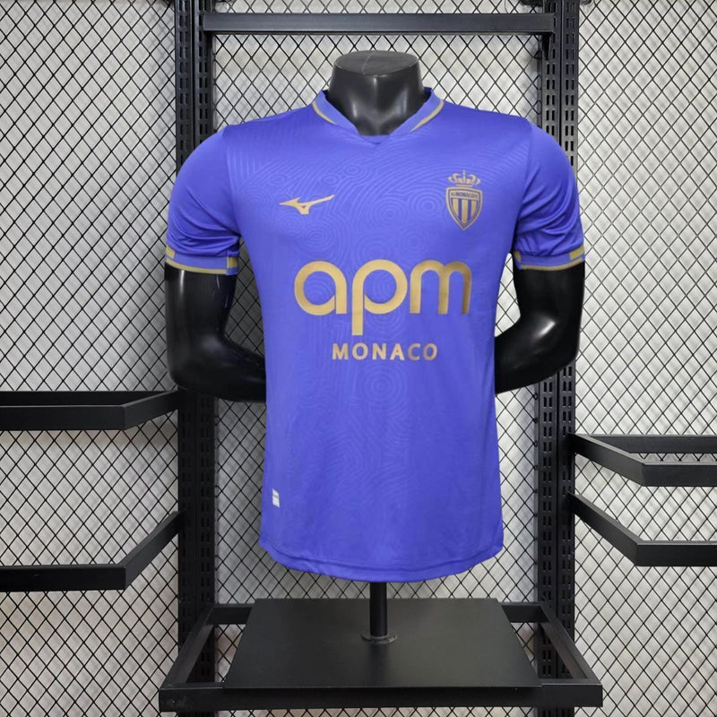 Camisa III Monaco | 25/26 Modelo Jogador Mizuno - Azul