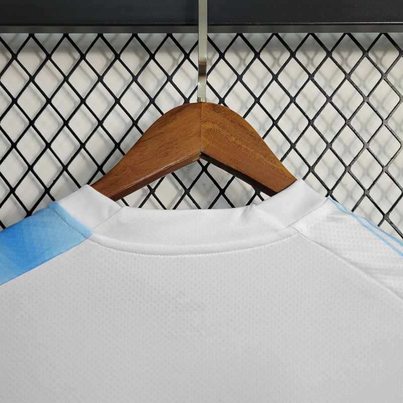 Camisa Edição Especial Olympique de Marseille | 23/24 Torcedor Puma - Branca e Azul