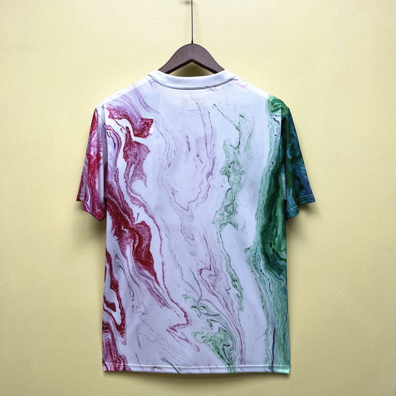 Camisa de Treino Itália | 23/24 Torcedor Adidas - Branca Verde e Rosa