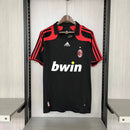 Camisa III Milan Retrô | 07/08 Adidas - Preta e Vermelha