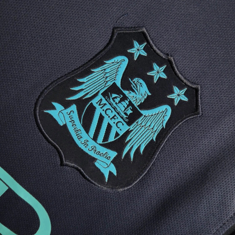 Camisa II Manchester City Retrô | 15/16 Nike - Azul