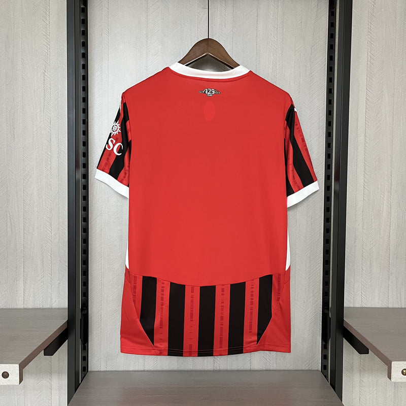 Camisa I Milan | 24/25 Torcedor Puma - Vermelha e Preta