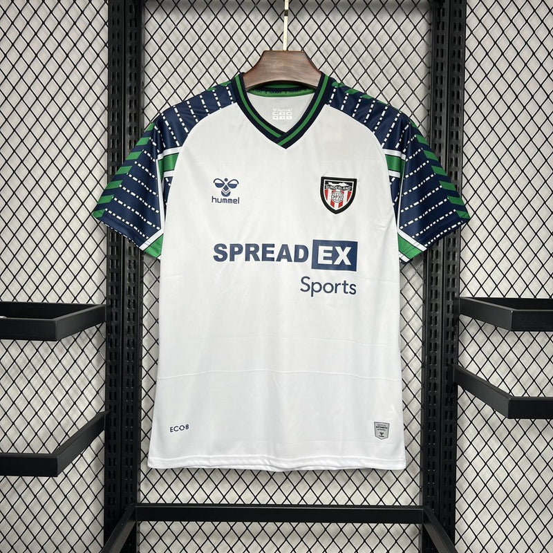 Camisa II Sunderland | 24/25 Torcedor Hummel - Branca Verde e Azul