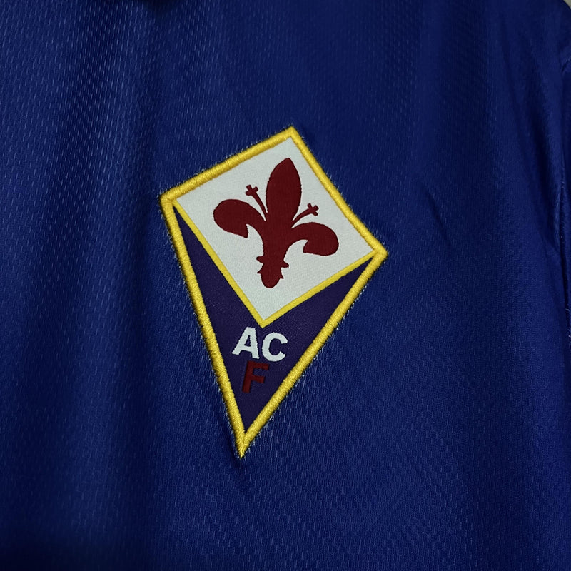 Camisa I Fiorentina Retrô | 95/96 Torcedor Reebok - Roxa