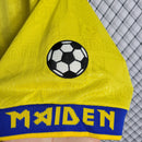 Camisa Iron Maiden x West Ham Retrô | 2008 - Amarela e Azul