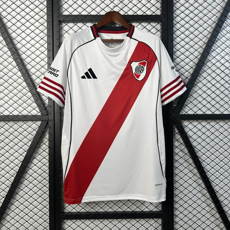 Camisa I River Plate | 25/26 Torcedor Adidas - Branca e Vermelha
