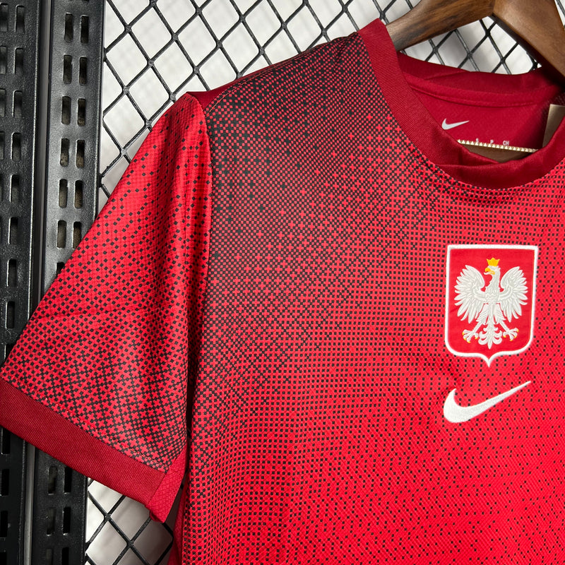 Camisa II Polônia | 2024 Torcedor Nike - Vermelha