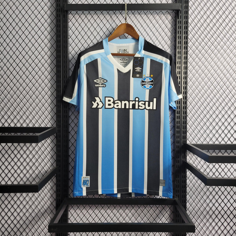 Camisa I Grêmio | 22/23 Torcedor Umbro - Azul e Preta