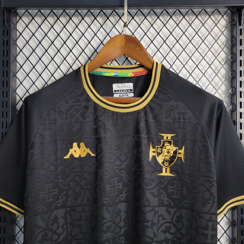 Camisa de Goleiro Vasco | 22/23 Torcedor Kappa - Preta