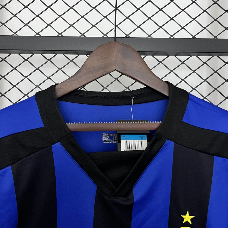 Camisa I Inter de Milão Retrô | 02/03 Nike - Azul e Preta