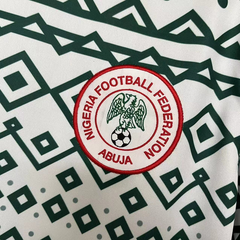 Camisa de Treino Nigéria | 23/24 Torcedor Nike - Branca e Verde