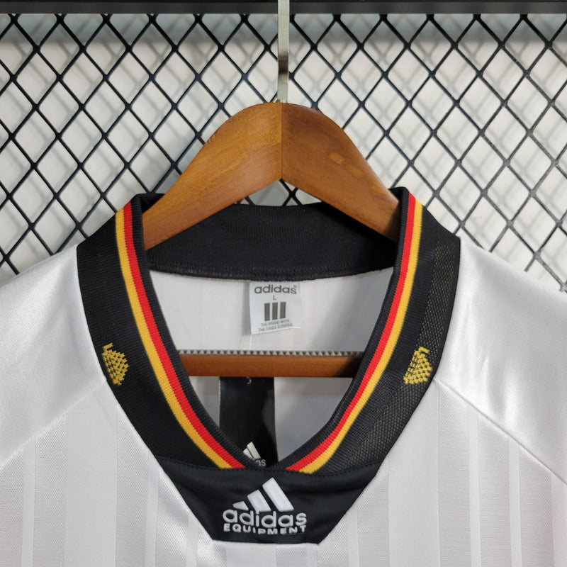 Camisa I Alemanha Retrô | 1992 Adidas - Branca