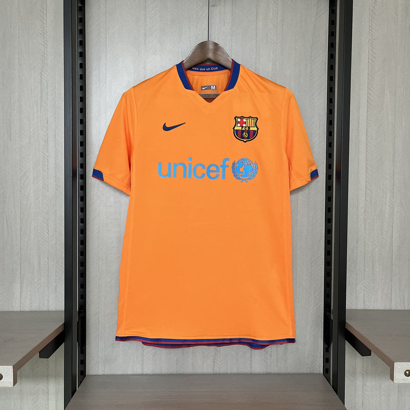 Camisa II Barcelona Retrô | 06/07 Torcedor Nike - Laranja
