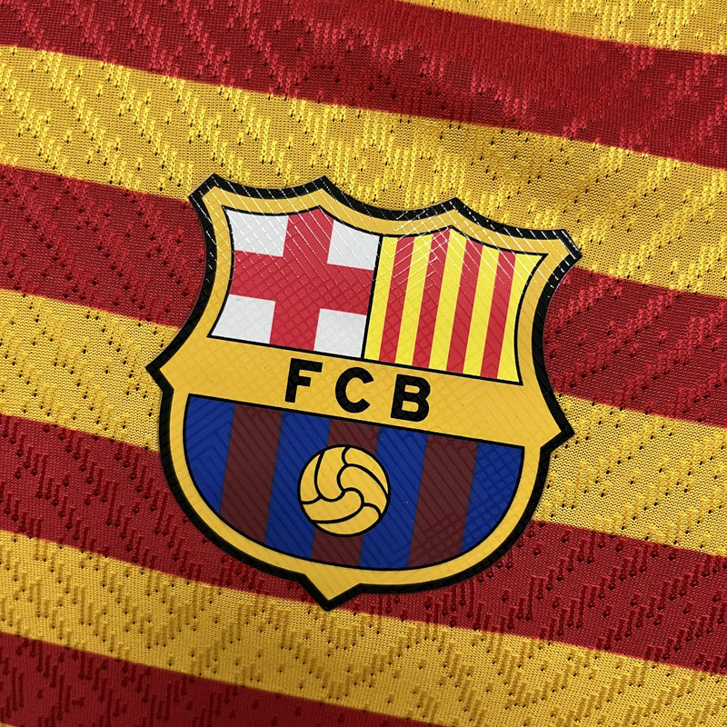 Camisa IV Barcelona | 23/24 Modelo Jogador Nike - Amarela