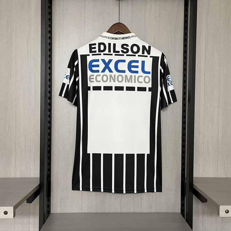 Camisa II Corinthians Retrô | 1998 Penalty - Preta e Branca
