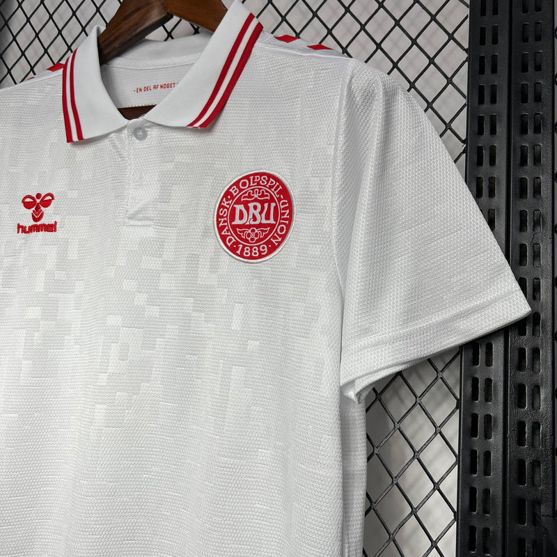 Camisa II Dinamarca | 2024 Torcedor Hummel - Branca