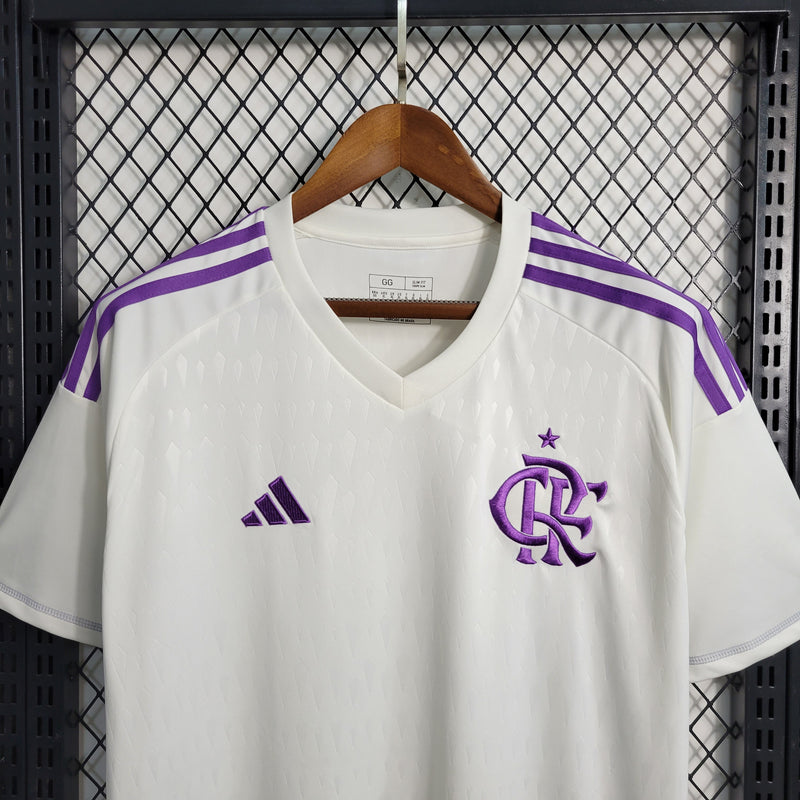 Camisa Goleiro Flamengo | 23/24 Torcedor Adidas - Branca