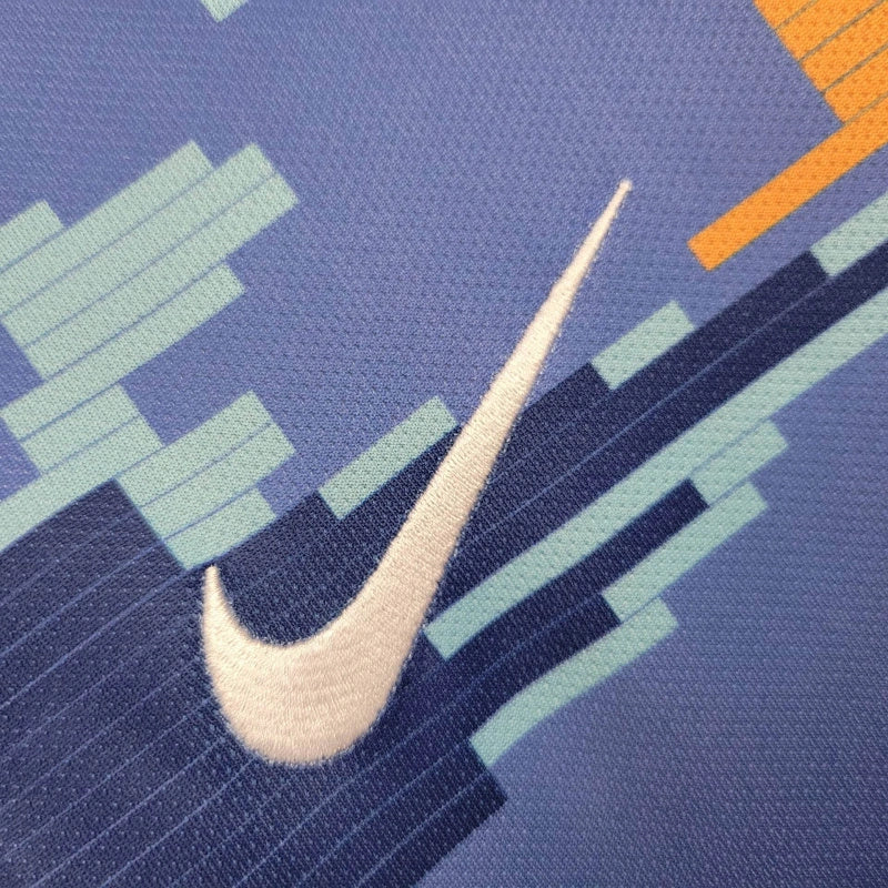 Camisa de Treino Holanda | 2024 Torcedor Nike - Azul