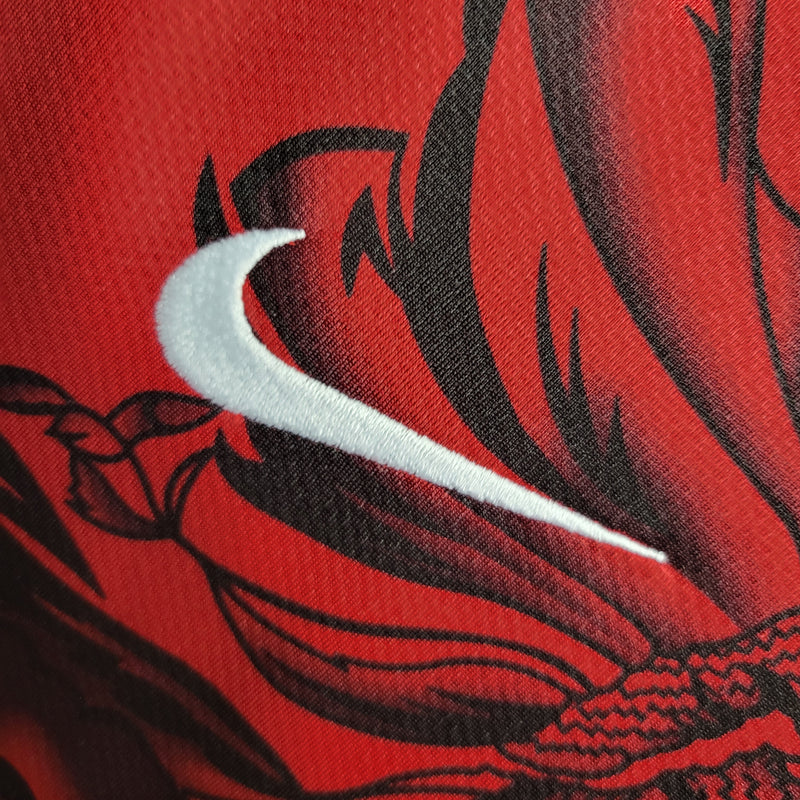 Camisa III Corinthians Retrô | 11/12 Nike - Vermelha