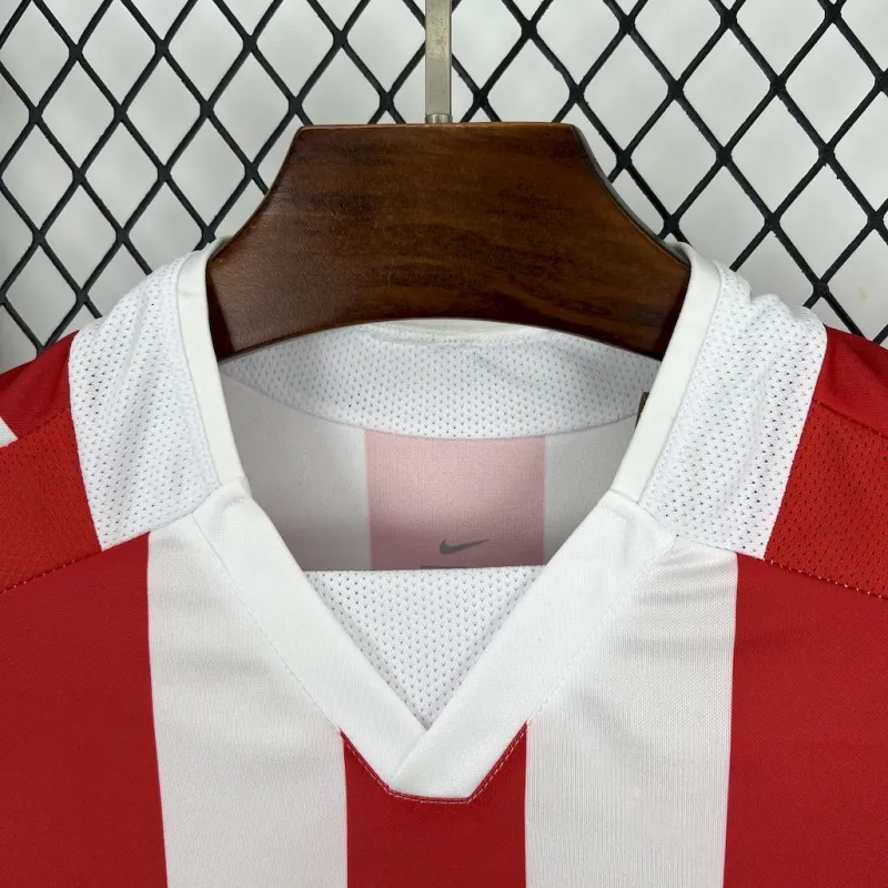 Camisa I Atlético de Madrid Retrô | 02/03 Nike - Vermelha e Branca