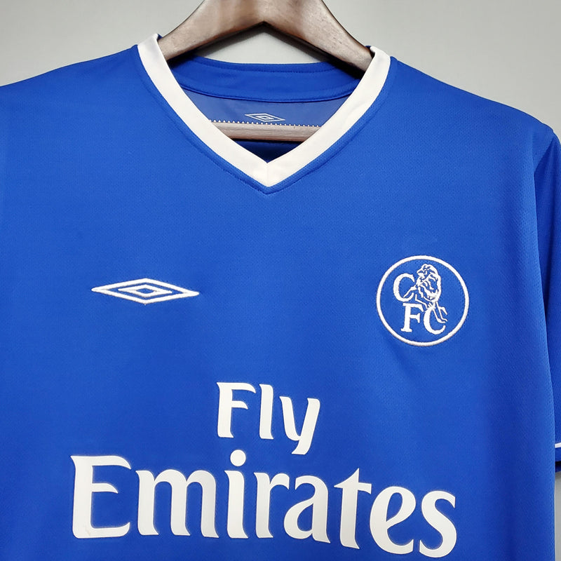 Camisa I Chelsea Retrô | 03/05 Umbro - Azul