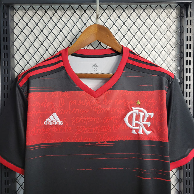 Camisa I Flamengo | 20/21 Torcedor Adidas - Vermelha e Preta