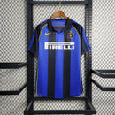 Camisa I Inter de Milão Retrô | 01/02 Nike - Azul e Preta