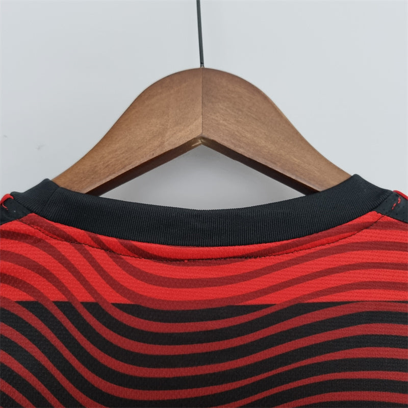 Camisa I Flamengo | 22/23 Torcedor Adidas - Vermelha e Preta