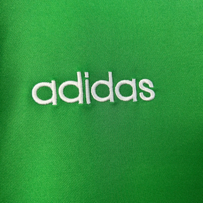 Camisa I Nigéria Retrô | 1994 Adidas - Verde Branca e Preta