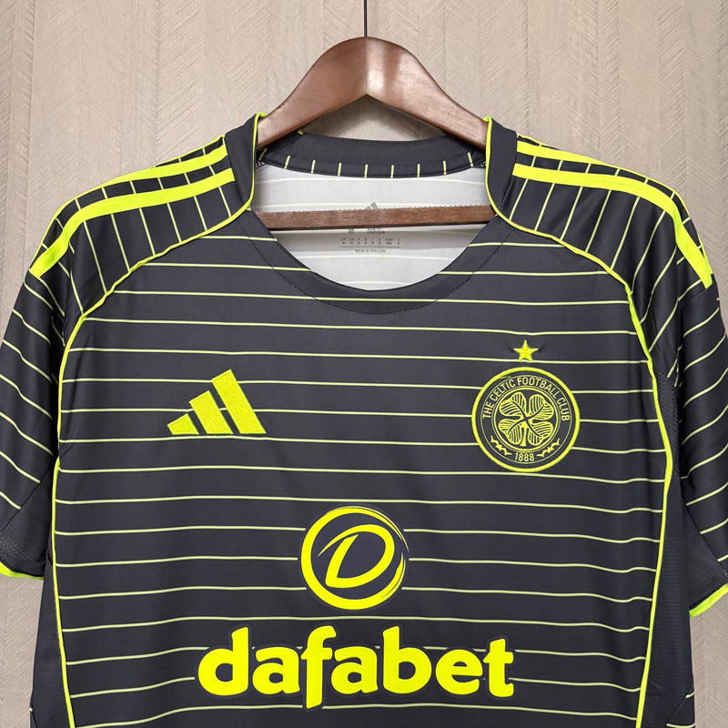 Camisa II Celtic | 25/26 Torcedor Adidas - Preta e Verde