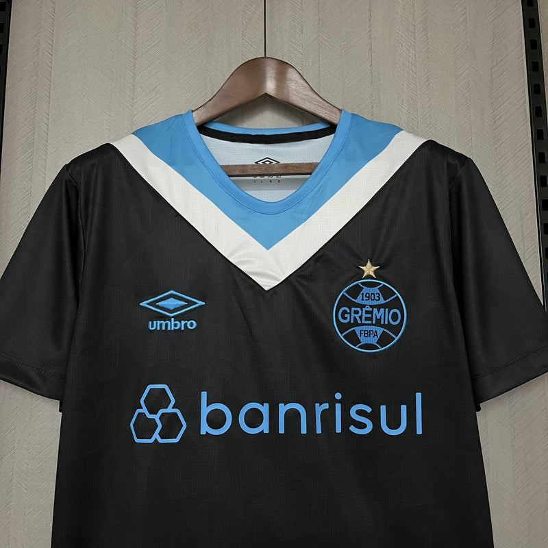 Camisa III Grêmio | 24/25 Torcedor Umbro - Preta