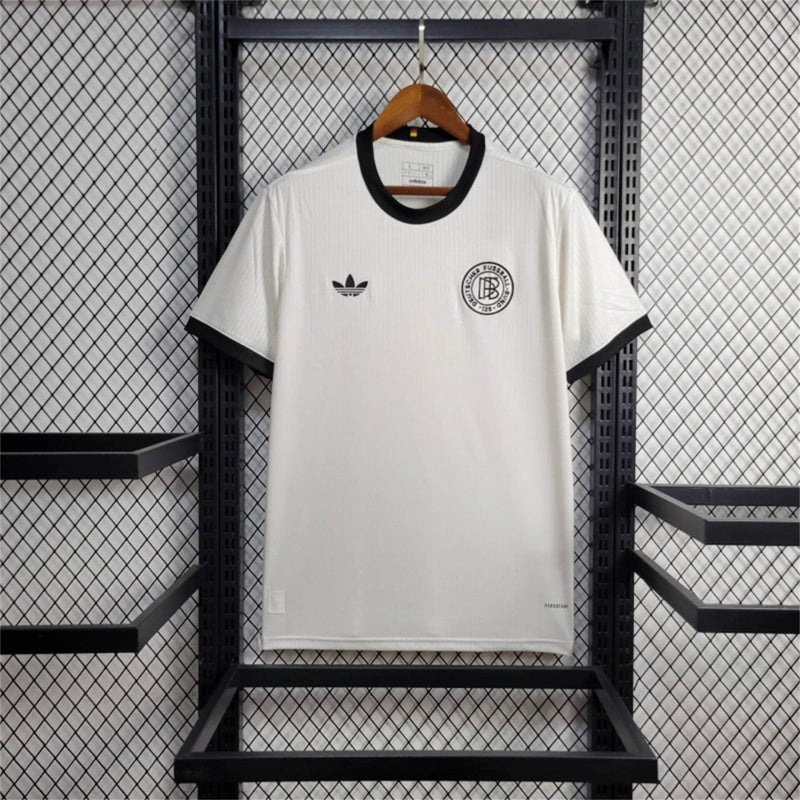 Camisa Aniversário Alemanha | 2025 Torcedor Adidas - Branca