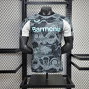 Camisa III Bayer Leverkusen | 24/25 Modelo Jogador Castore - Preta e Cinza