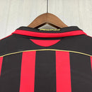 Camisa I Milan Retrô | 06/07 Adidas - Vermelha e Preta