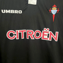 Camisa III Celta de Vigo Retrô | 97/98 Umbro - Preta