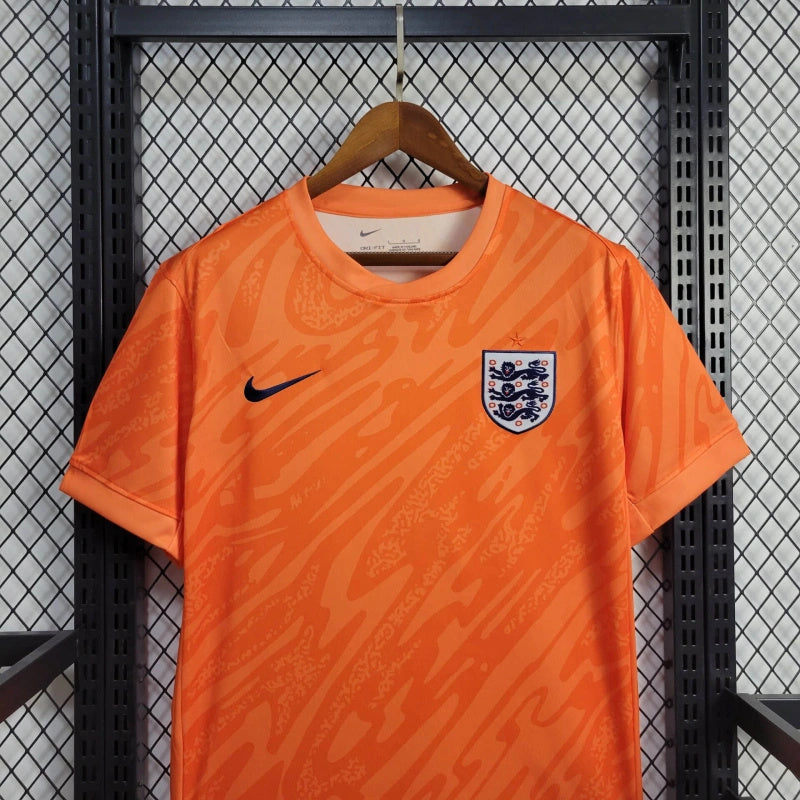 Camisa Goleiro Inglaterra | 2024 Torcedor Nike - Laranja