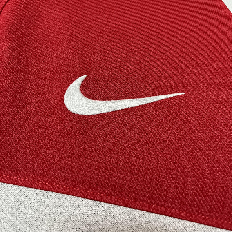 Camisa I Turquia Retrô  | 2008 Torcedor Nike - Vermelha e Branca