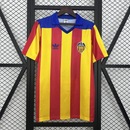 Camisa II Valencia Retrô | 80/81 Adidas - Vermelha e Amarela