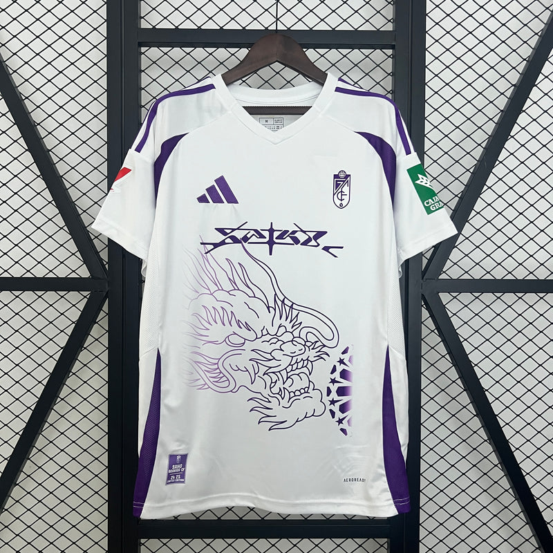 Camisa IV Granada | 24/25 Torcedor Adidas - Branca e Roxa