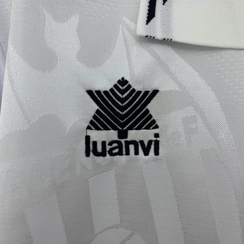 Camisa I Valencia Retrô | 95/96 Luanvi - Branca