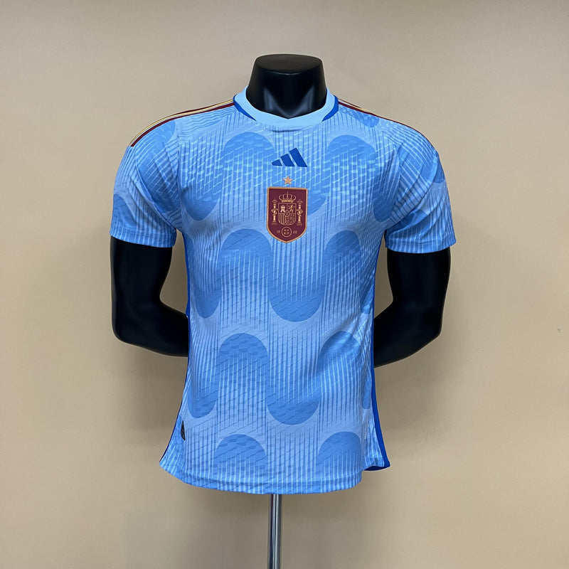 Camisa II Espanha | 22/23 Modelo Jogador Adidas - Azul